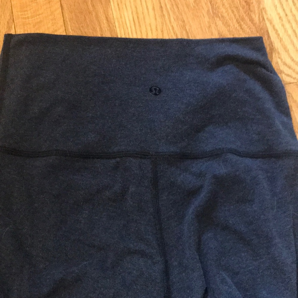Navy lulu full length pant